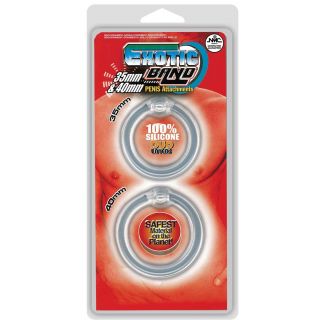 Exotic Band - Duo Layers Silicone Rings - 35 mm and 40 mm